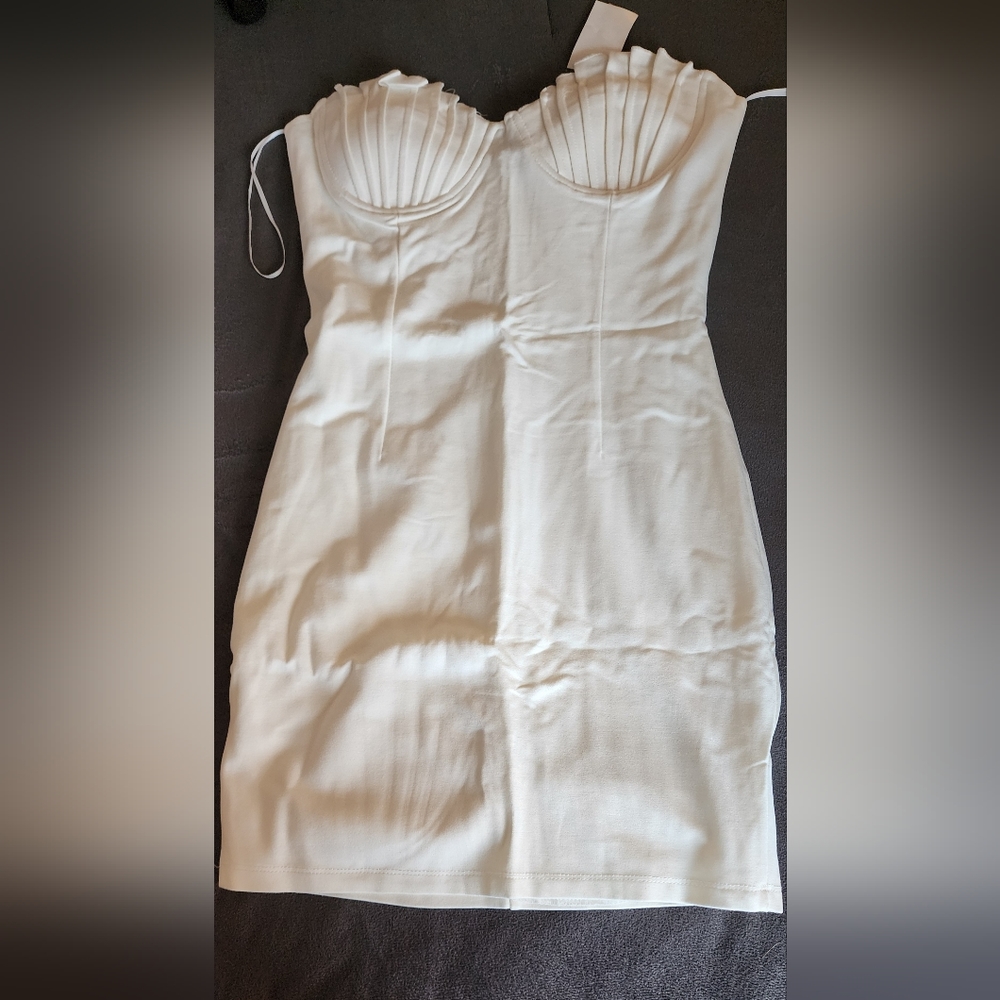 SHELL TOP MINI DRESS